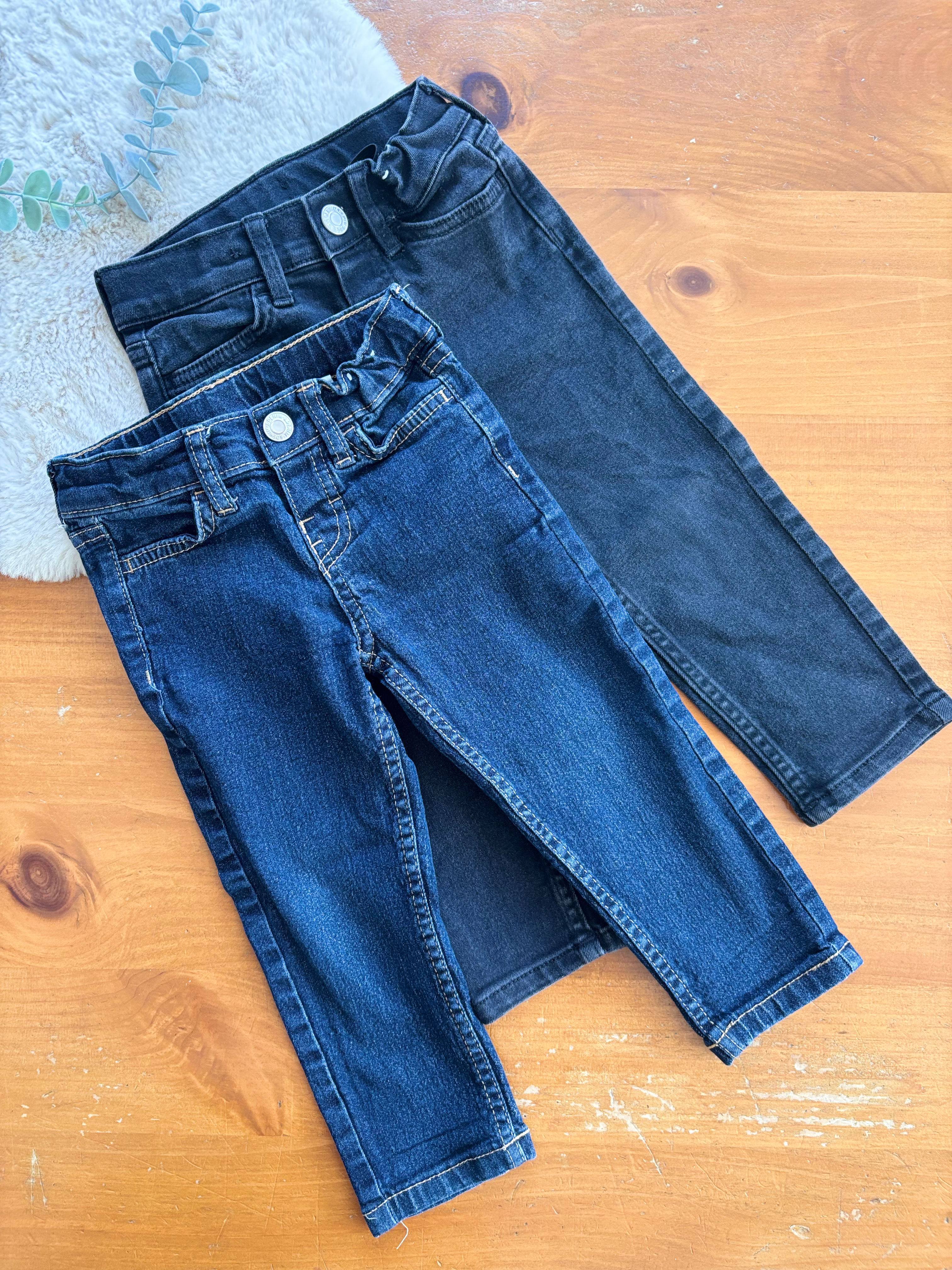 Duo de jeans H&M 1 1/2 - 2 ans