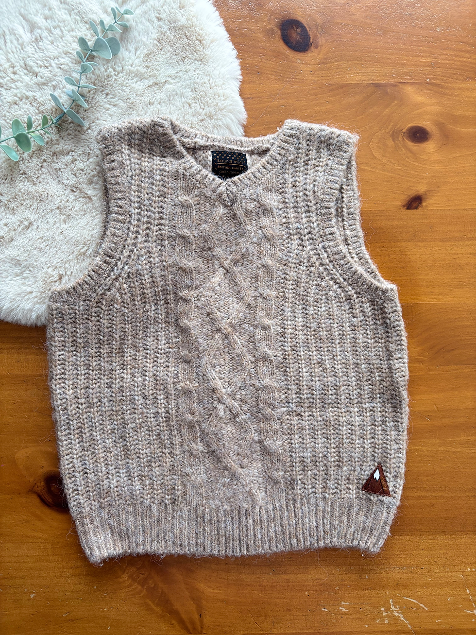 Débardeur en maille Souris Mini 4 ans