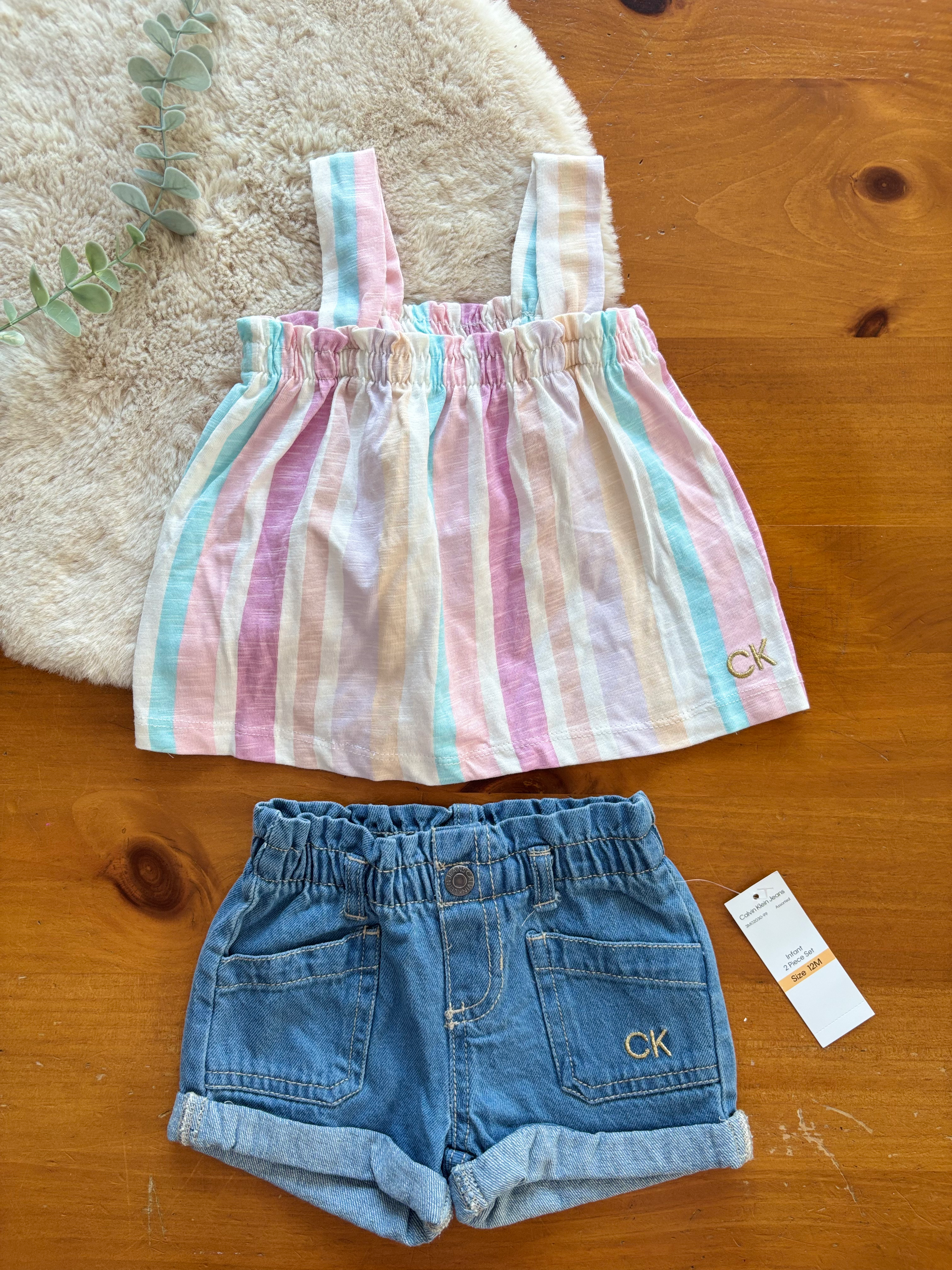 *Neuf Ensemble Calvin Klein 12 mois