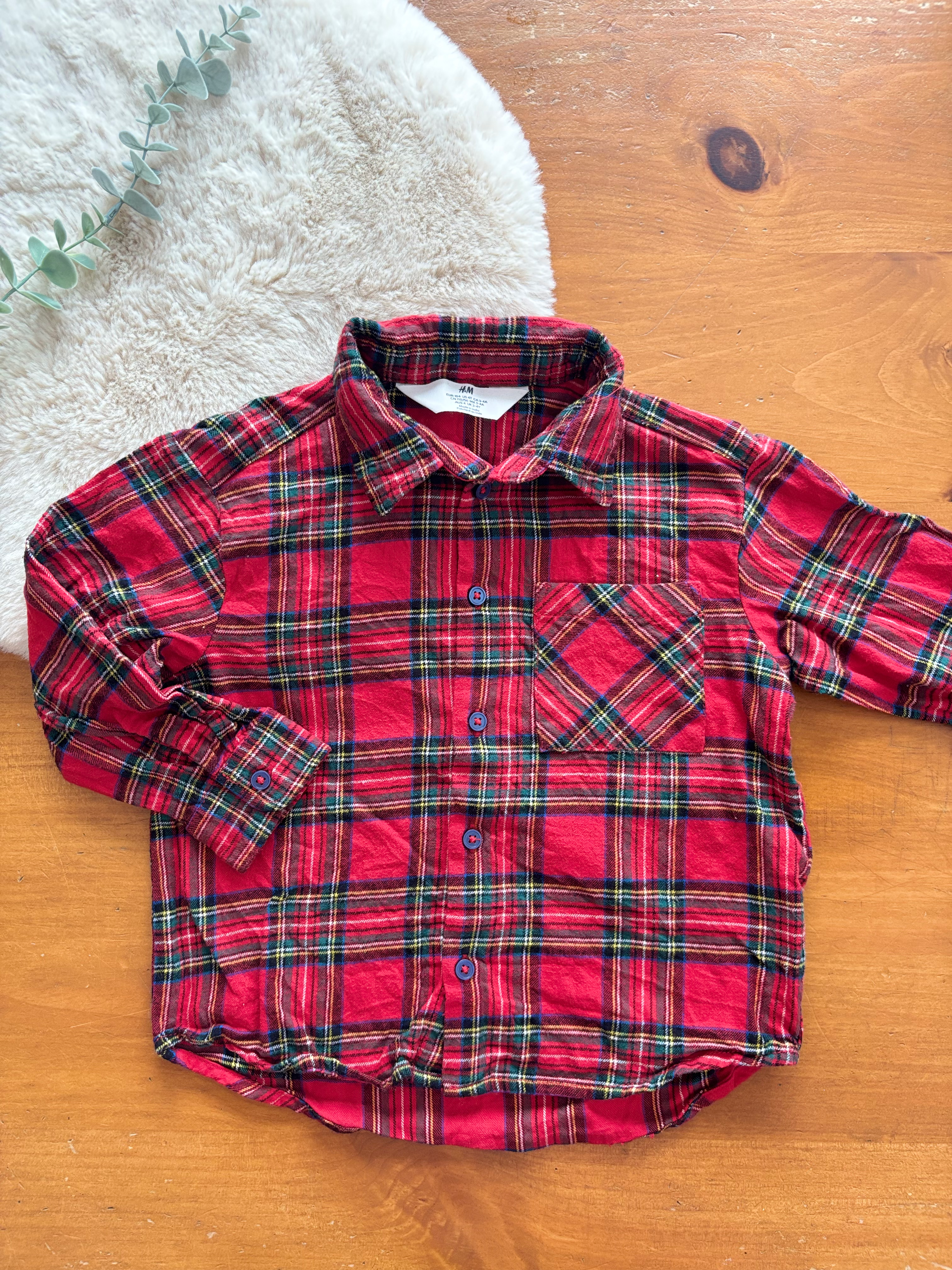 Chemise H&M 3-4 ans