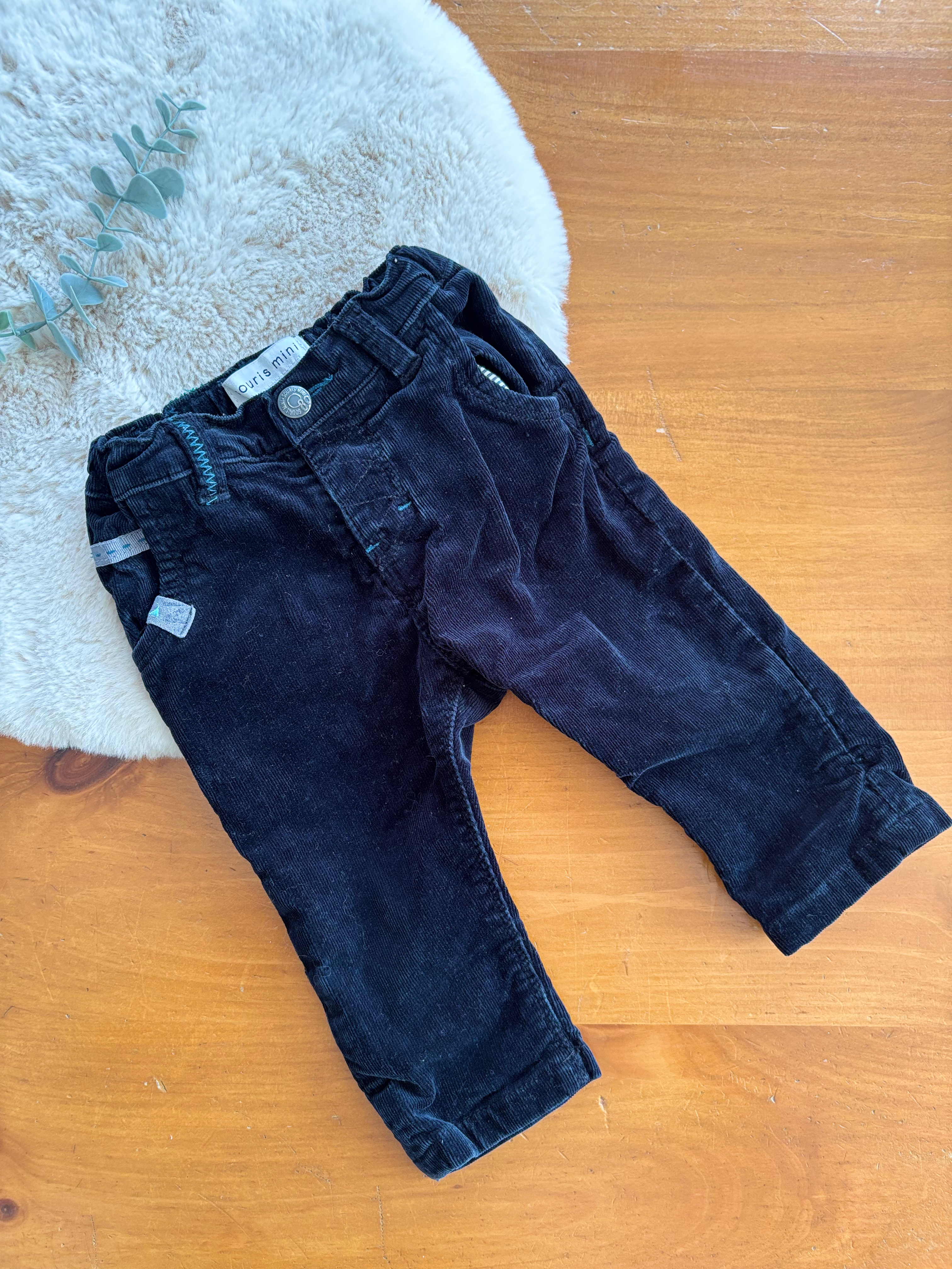 Pantalon en velours cordé Souris Mini 9 mois