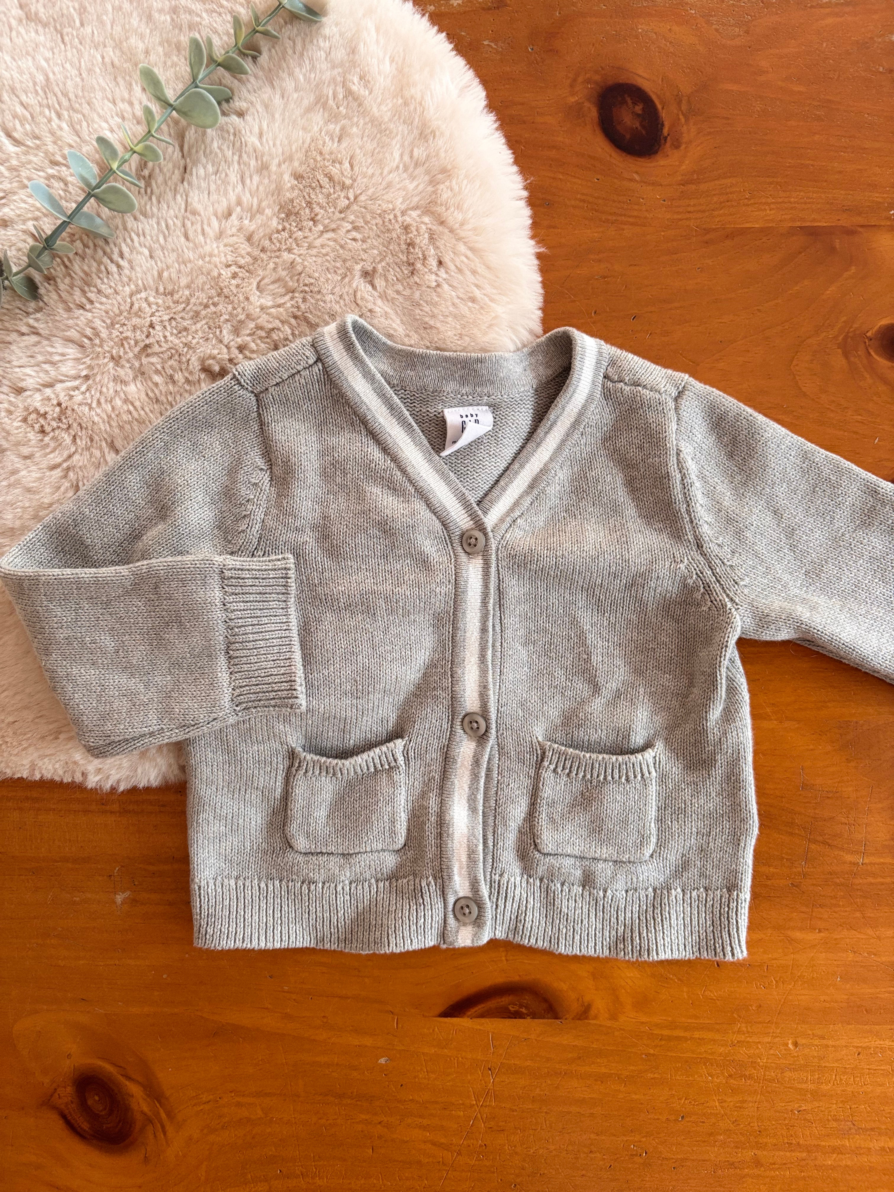 Veste en maille fine Baby Gap 6-12 mois