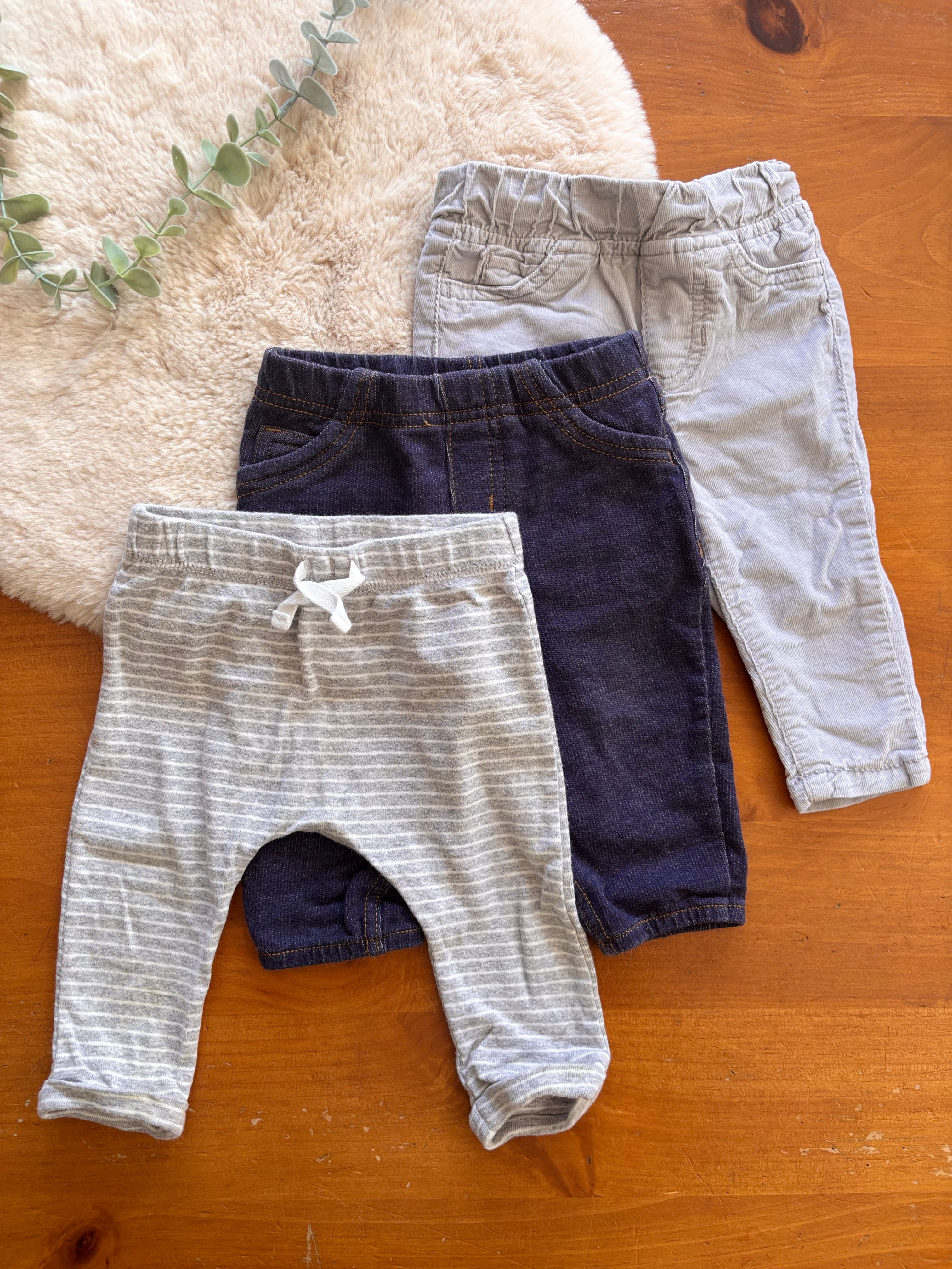 Trio de pantalons Carter’s 6 mois