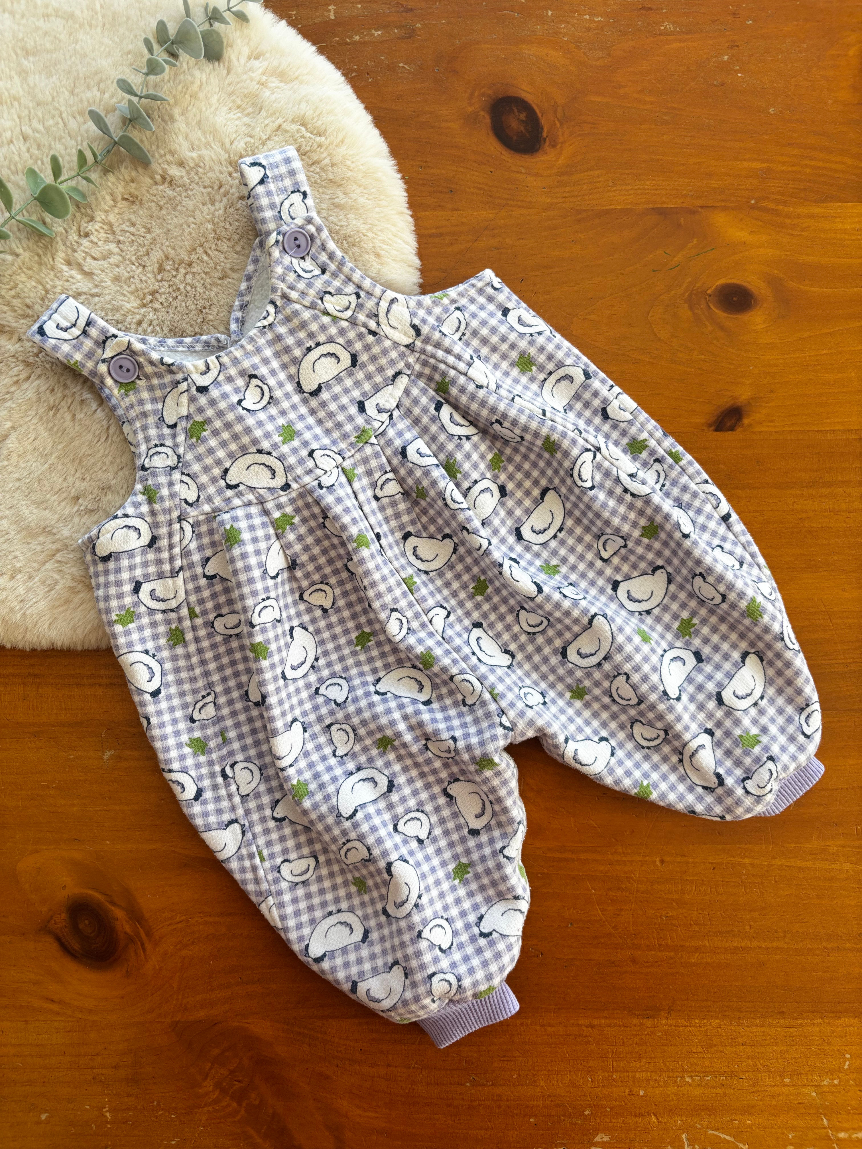 Salopette vintage 6-9 mois