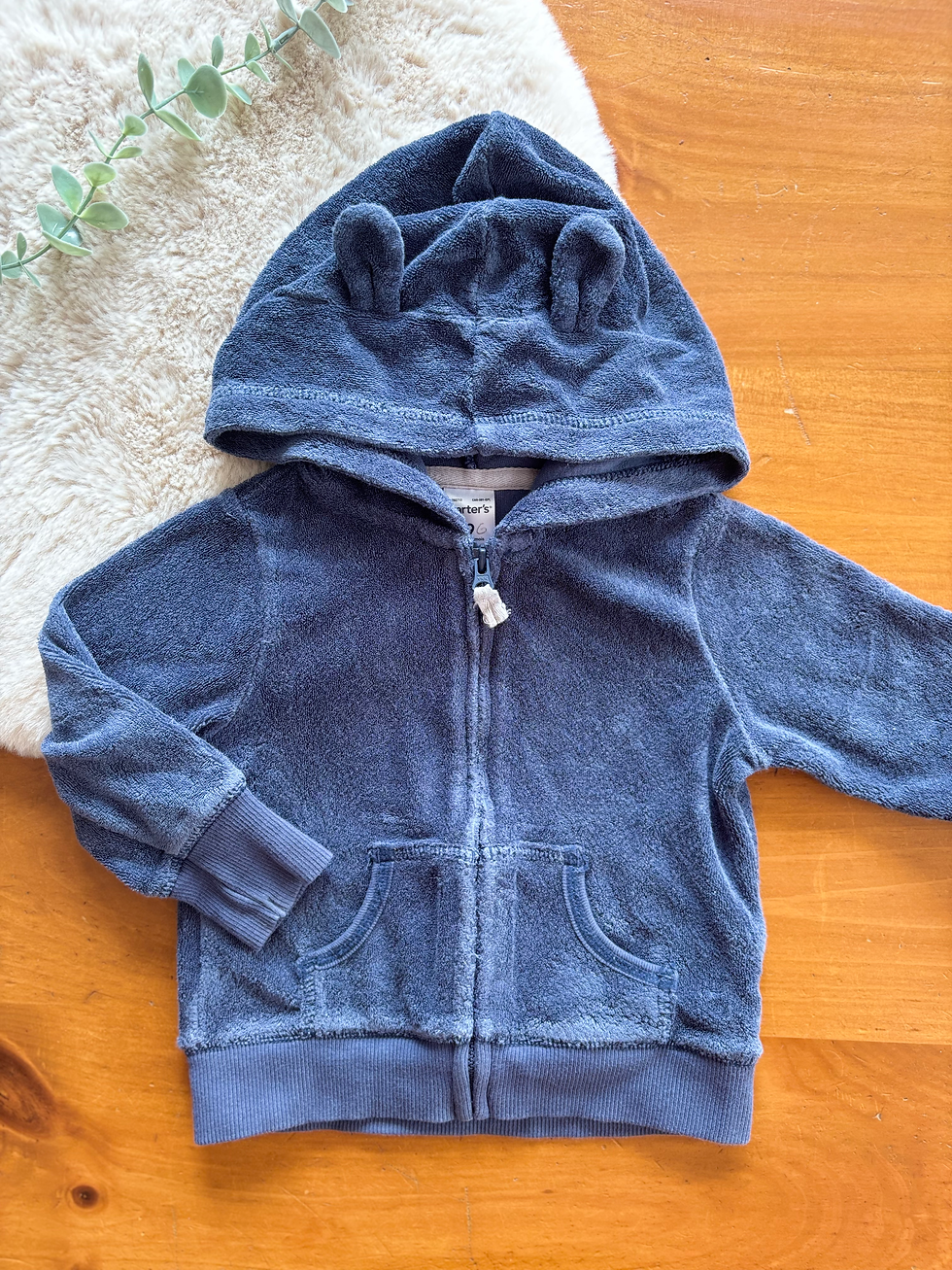 Veste en ratine de coton Carter’s 9 mois