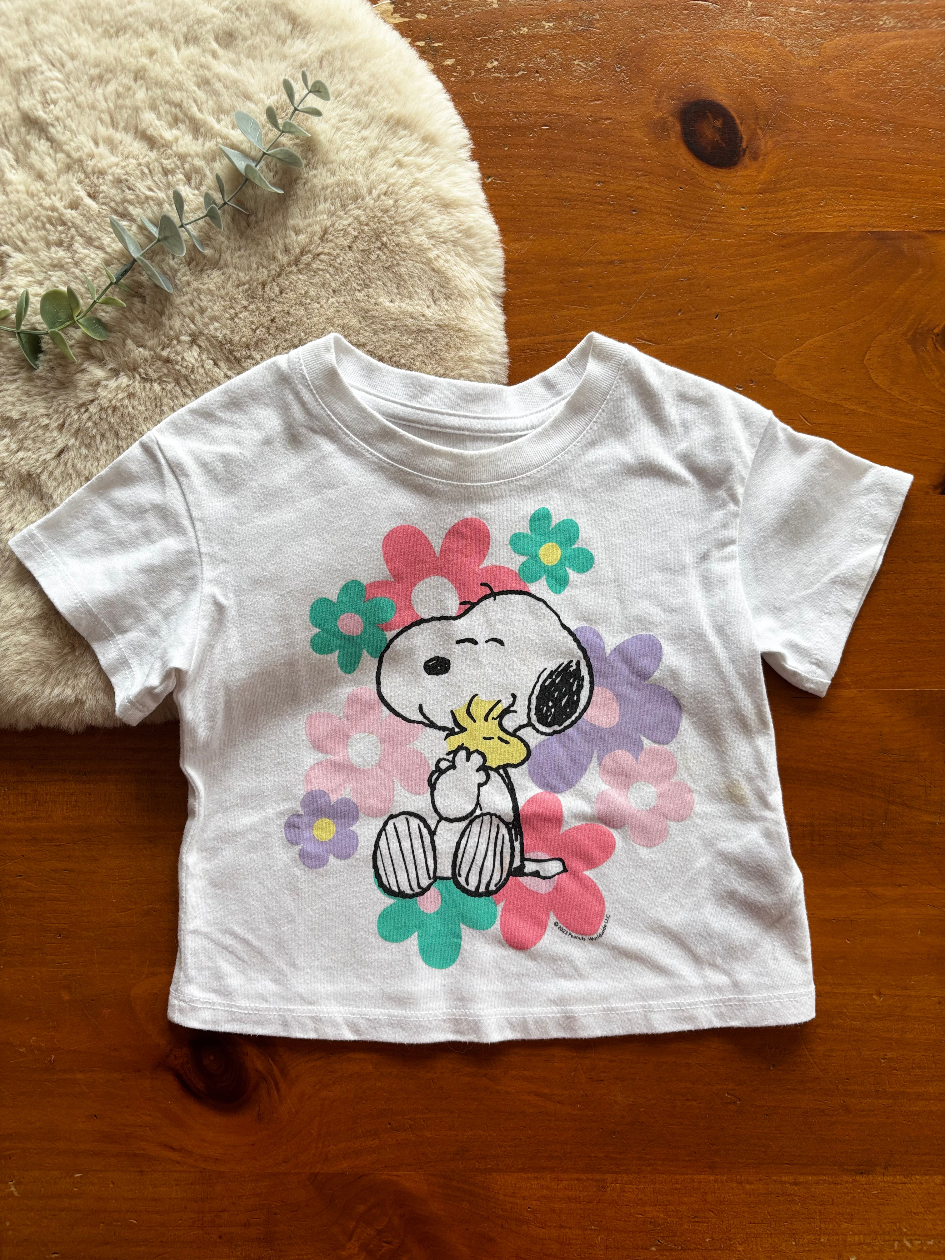 *Imparfait T-shirt Baby Gap x Peanuts 3 ans (fit 18-24 mois)