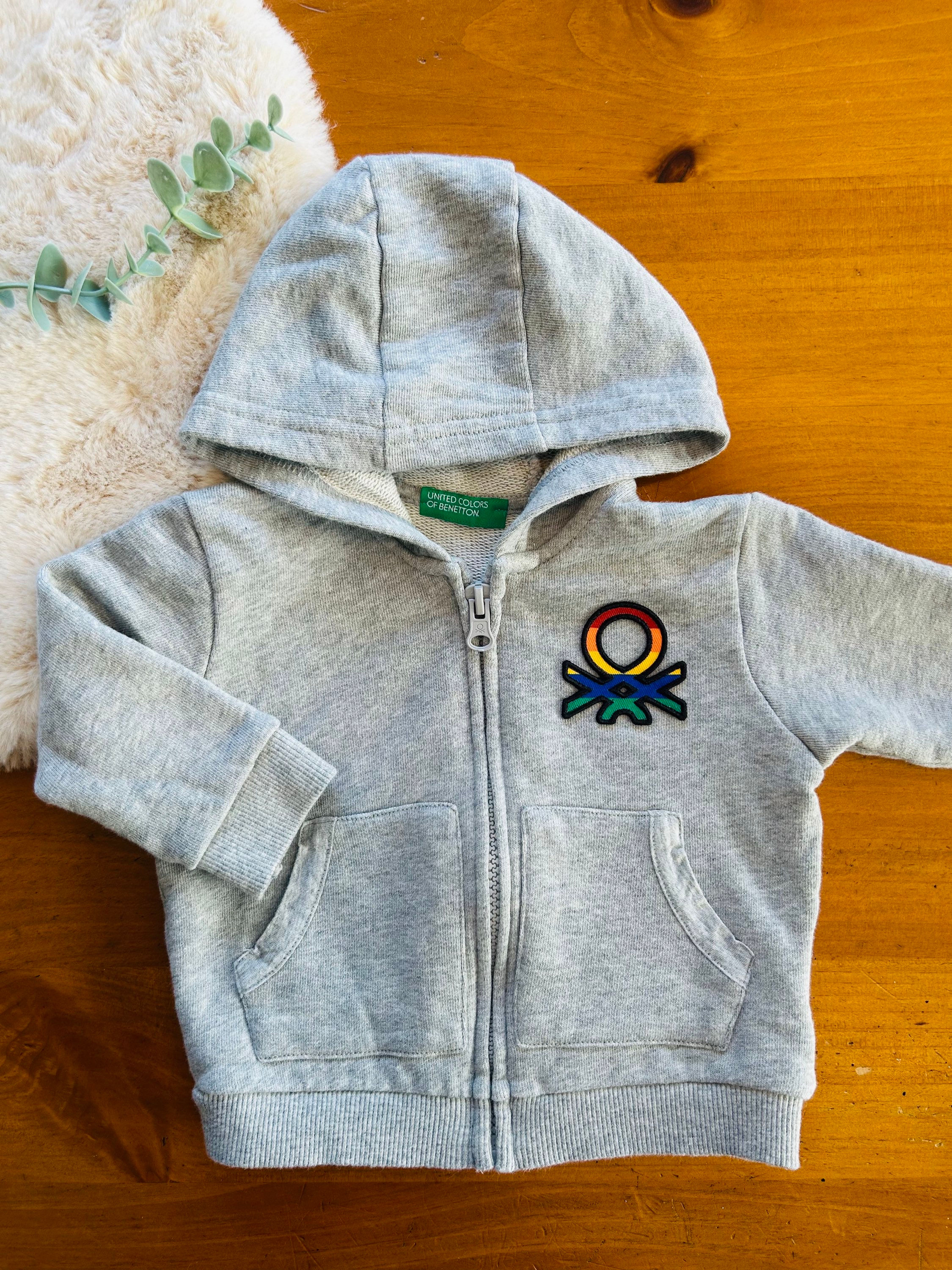 Veste à capuchon United Colors Of Benetton 6-9 mois