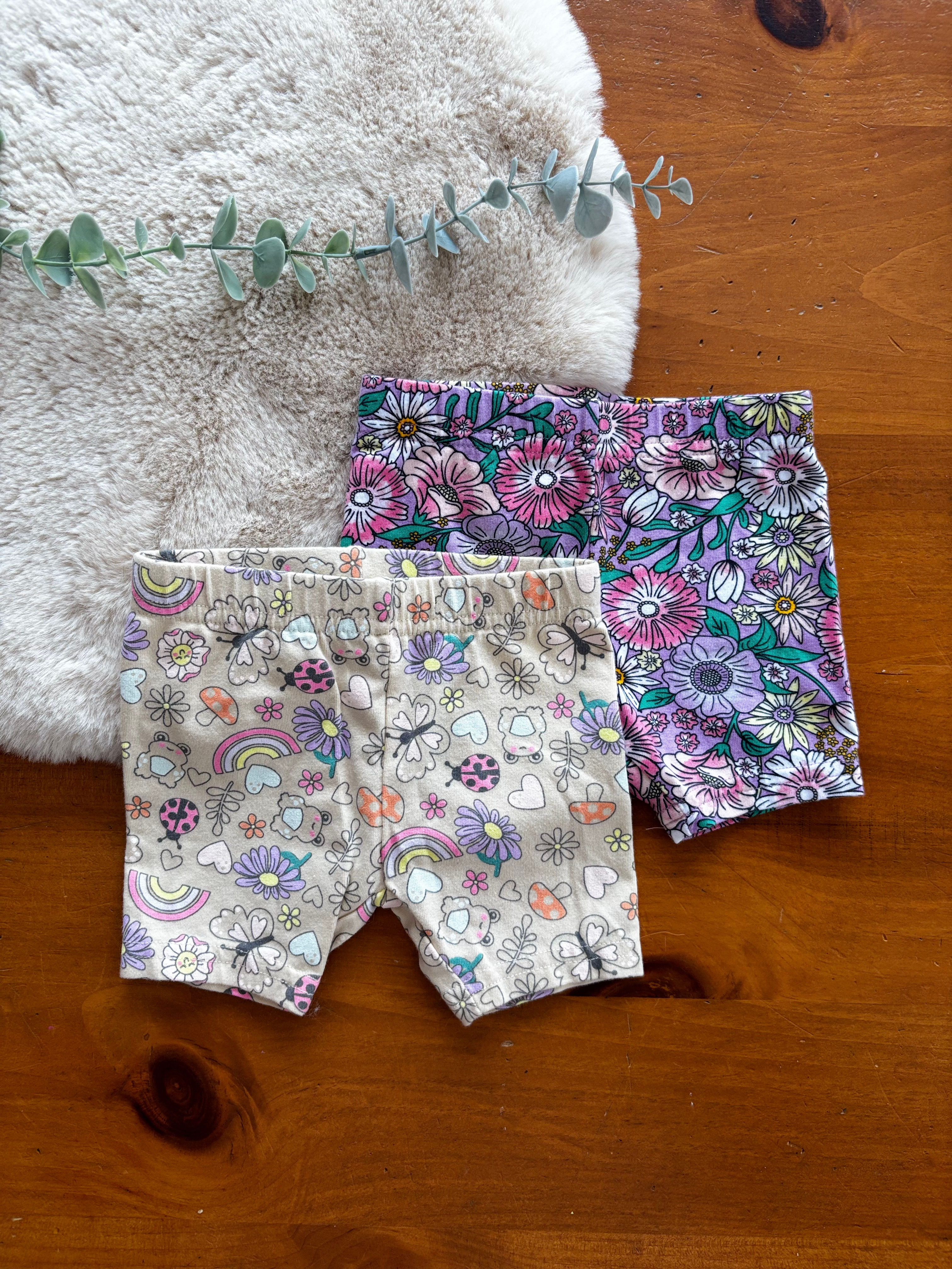 Duo de shorts George 3-6 mois