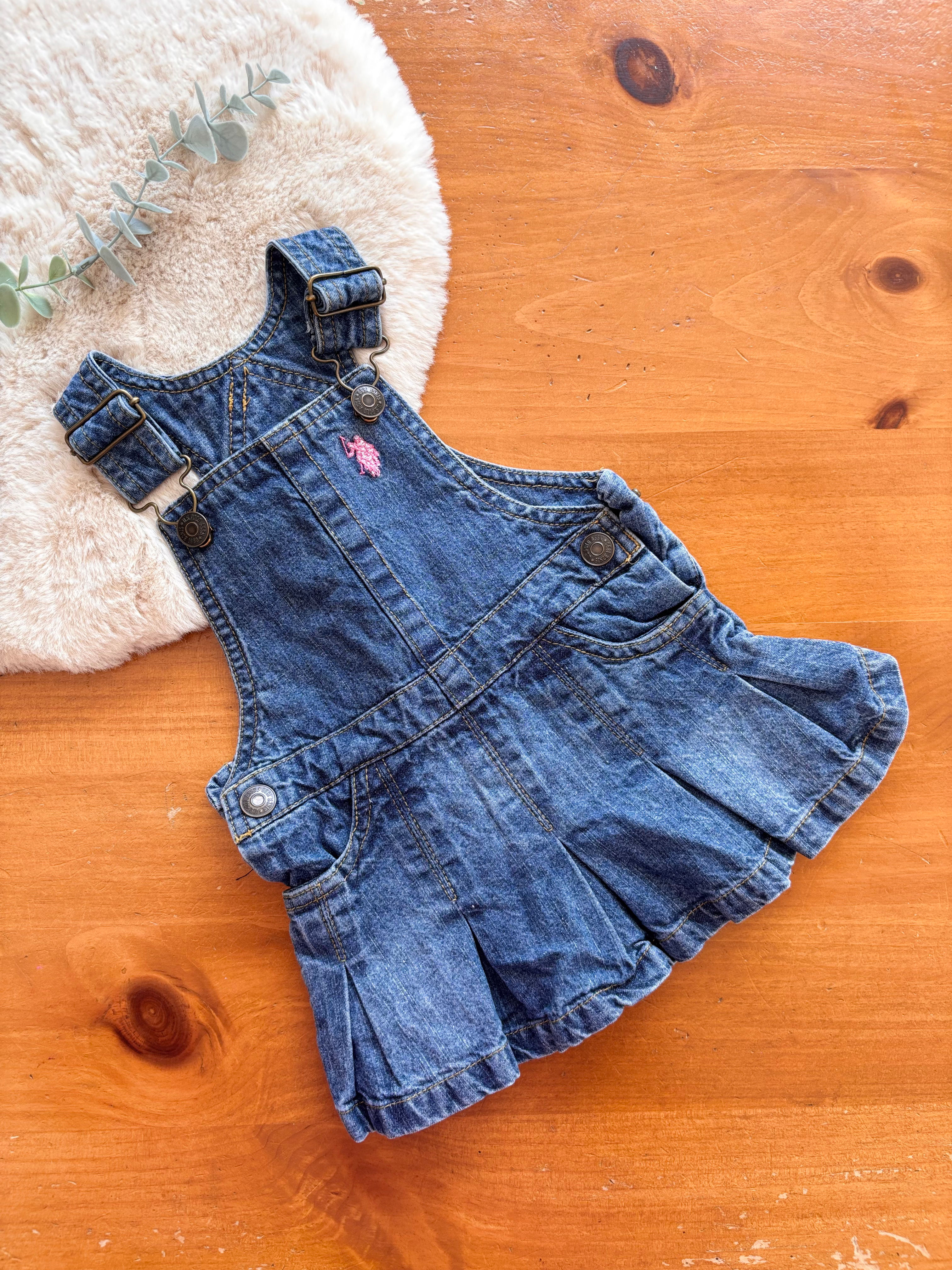 Jumper en denim vintage U.S. Polo ASSN. 3-6 mois