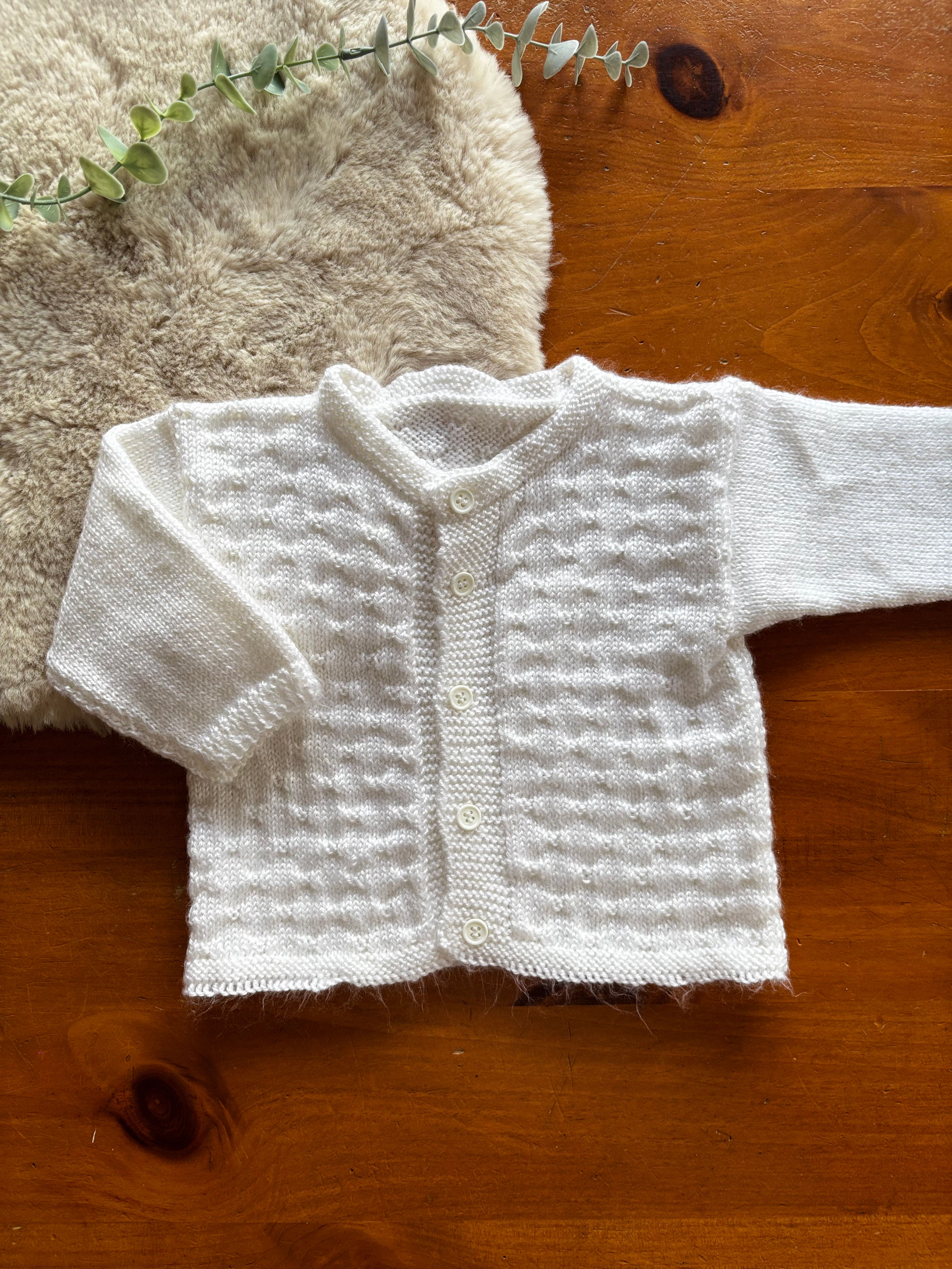 Veste en maille 6-9 mois (environ)