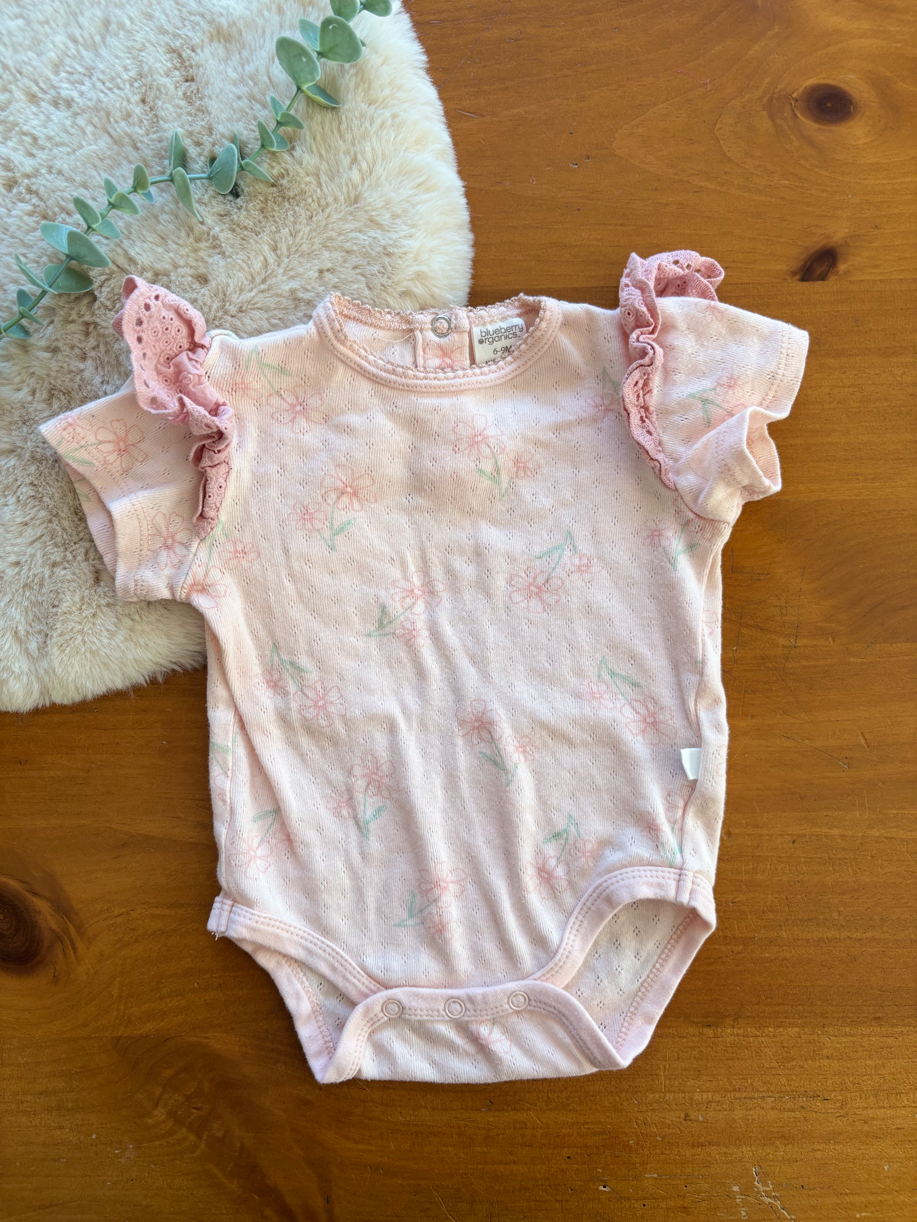 Cache couche Blueberry Organics 6-9 mois