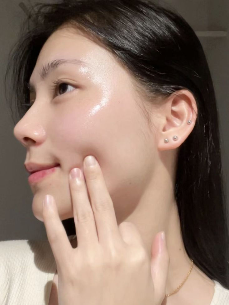 glass skin example - Pinterest
