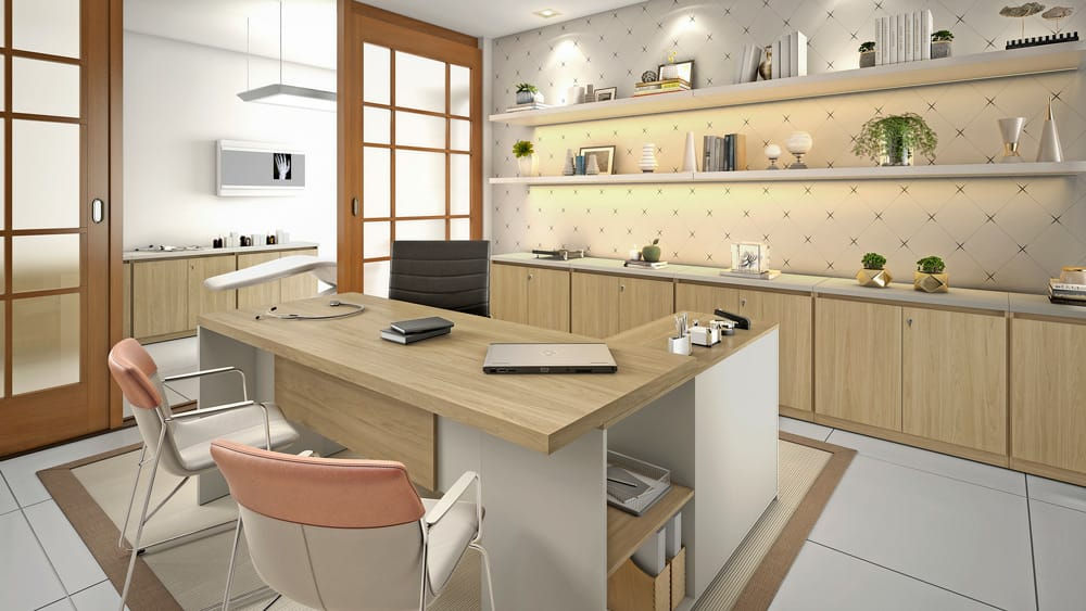 Móveis de escritório - Mesa diretor