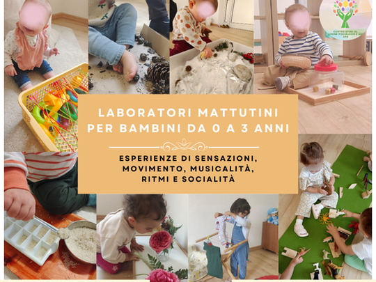 OPEN DAY- Laboratori mattutini 0-3 anni.