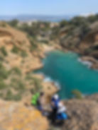 Vue sur la Calanque de Figuerolles depuis le Sommet du Capucin