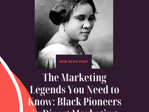 Black Marketing Pioneers Who Made & Are Making History!
