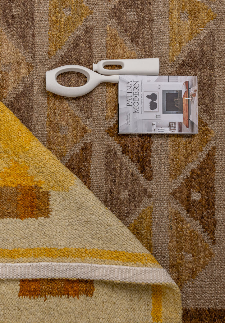 fine art rug photography with depth