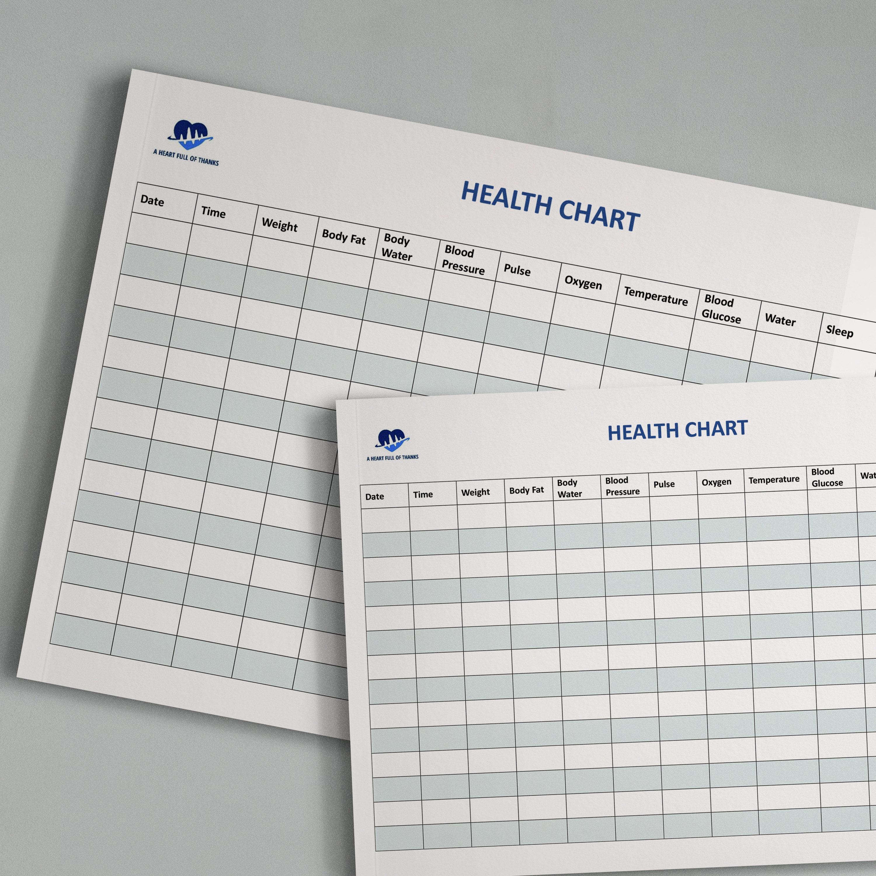 AHFT 14 Day Health Chart