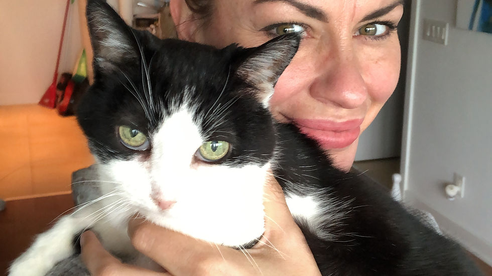 Me and my precious cat Noodles