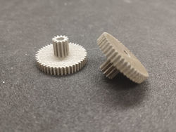 3D printed metal gear by SLM machine