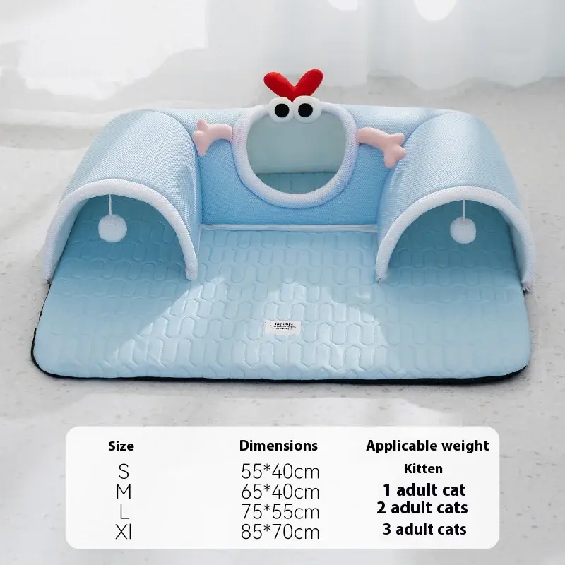 Miniatura: Spring and Summer Breathable Monster Cat Bed Four