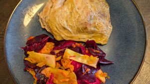 Ginger, Apple, and Beet Salad