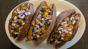 Twice-Baked Sweet Potatoes