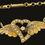 Thumbnail: Exquisite Antique Victorian 15ct Gold Angel Wing, Heart, Diamond, Pearl Necklace
