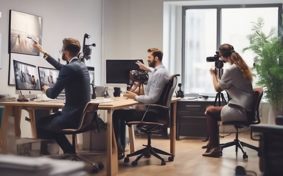 Vista en ángulo bajo de un campo de flores silvestres