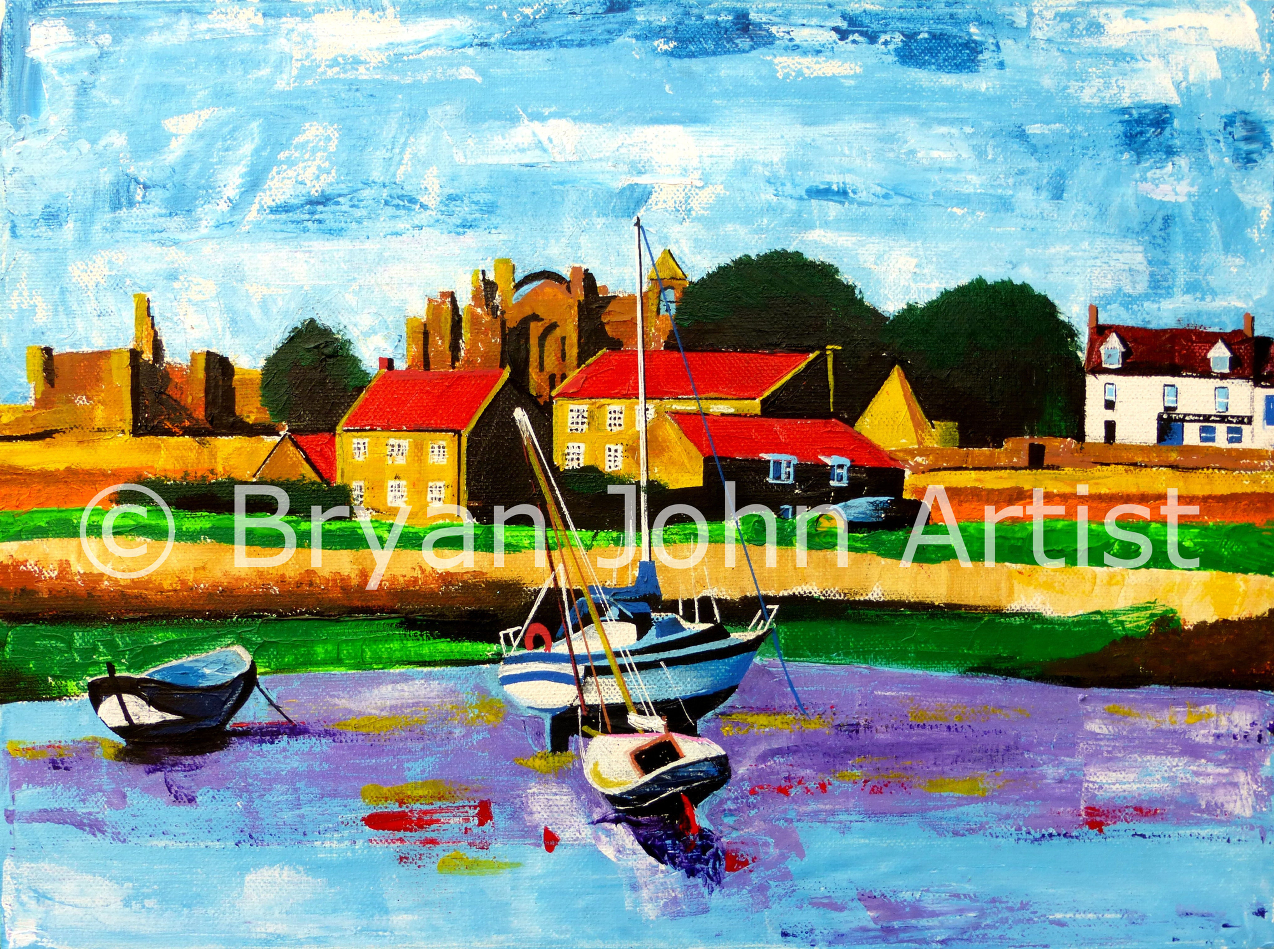 Holy Island with Lindisfarne Priory