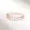Thumbnail: Cross Band Ring