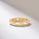 Thumbnail: Solid Gold Simple Stacking Ring For Women