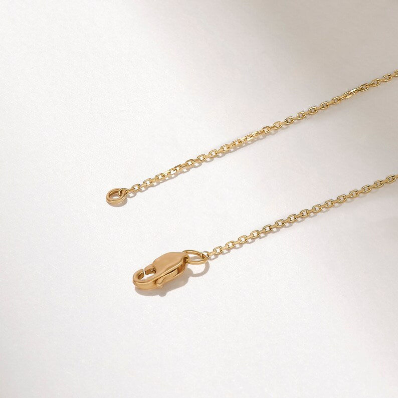 Thumbnail: Diamond Line Pave Necklace