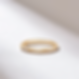 Solid Gold Pave Faceted Band Ring