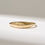 Thumbnail: 18K Solid Gold Dainty Engravable Signet Pinky Ring