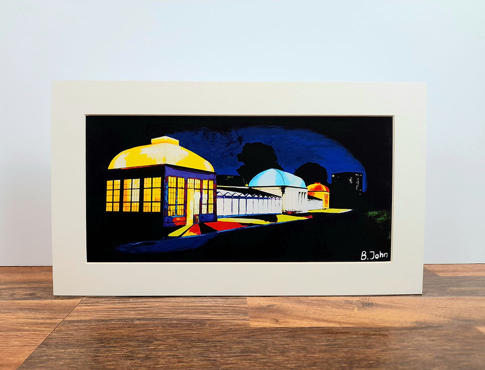 Botanical Gardens at Night - Prints