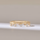 Thumbnail: Dainty Crown Stacking Ring