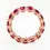 Thumbnail: 18K Gold Ruby and Diamond Eternity Ring | Oval Cut Gemstone Anniversary Band