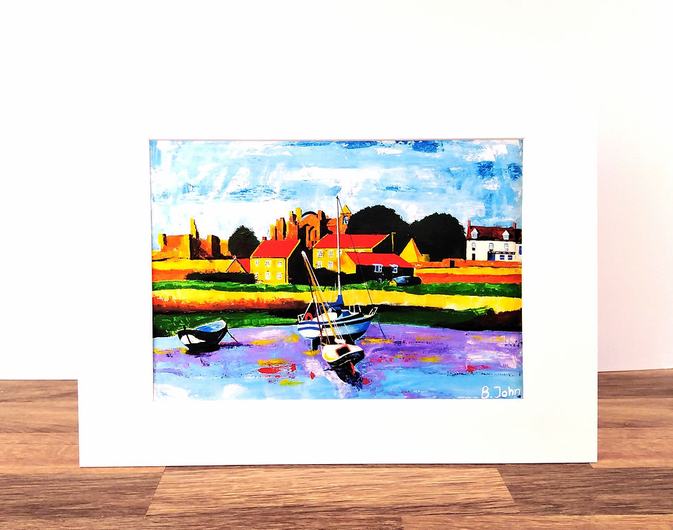 Holy Island with Lindisfarne Priory