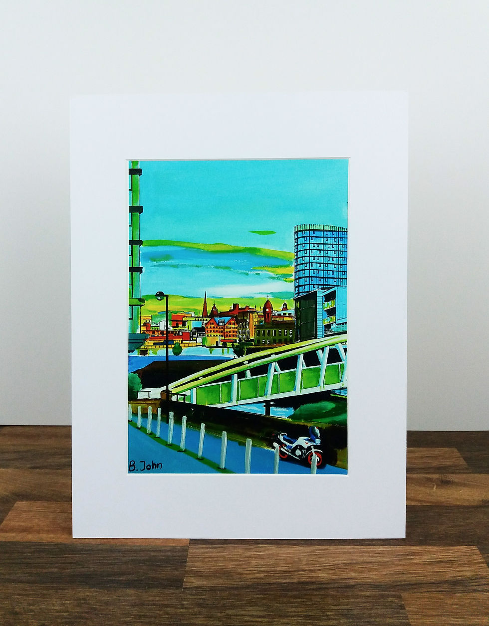 Footbridge over the River Don