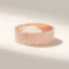 Thumbnail: 18K Solid  Gold Honeycomb Wedding Band