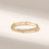 Thumbnail: 18K Solid Gold Rhombus Wedding Band