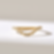18K Solid Gold Pave Diamond Curved Wedding Band