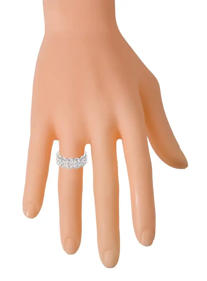 Thumbnail: Diamond Full-Band Engagement Ring