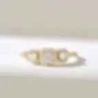 14k Solid Gold Bridal Ring