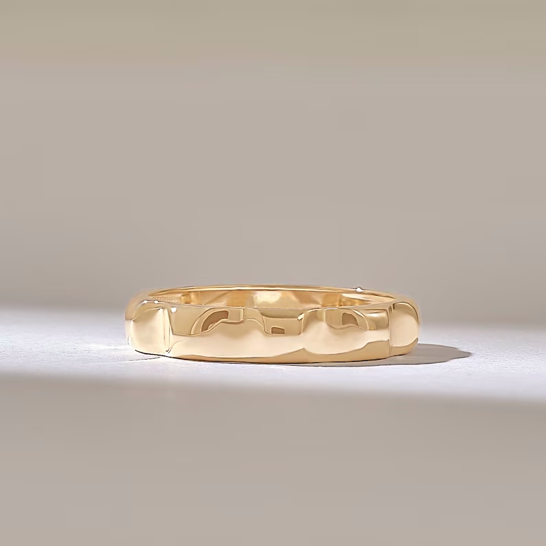 14k Solid Gold Matching Marriage Ring