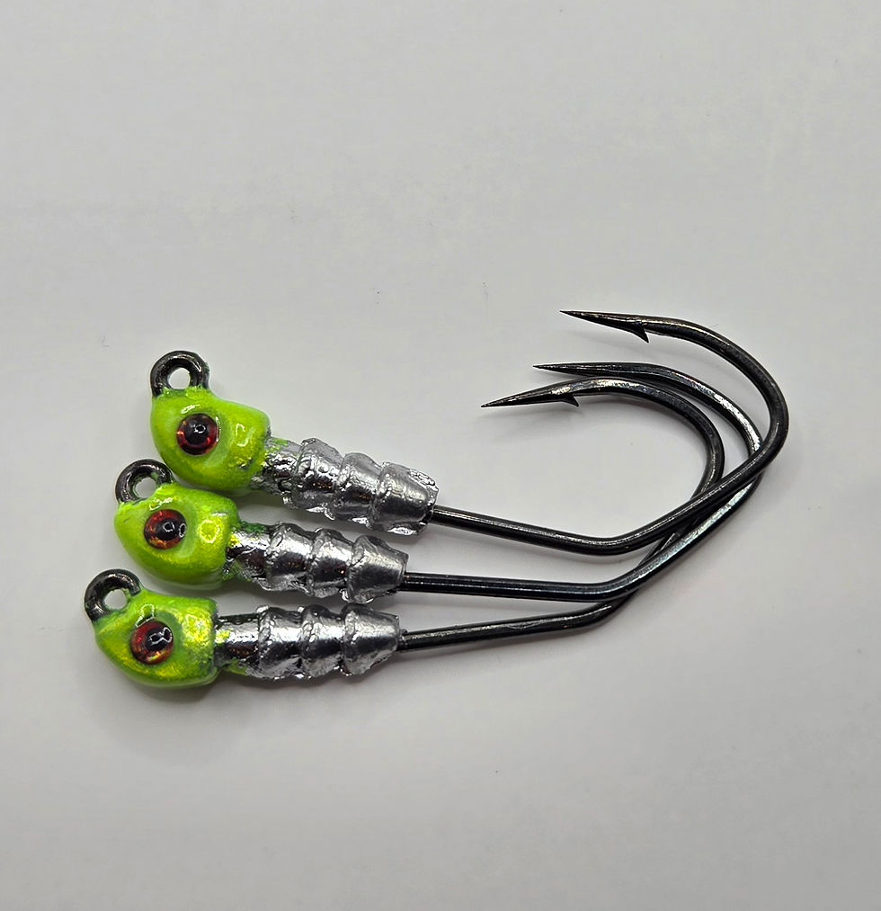 Thumbnail: Blue Wave Tackle - Push Lock Jigheads - Assorted 