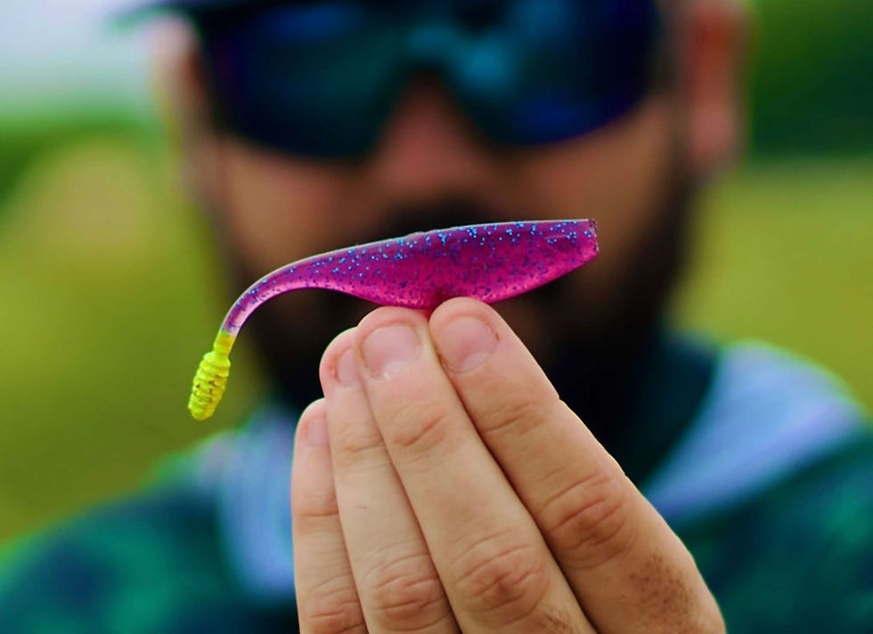 Thumbnail: STOIC LURES - BAY VILLAIN - PURPLE GOBLIN