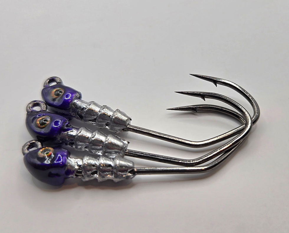 Thumbnail: Blue Wave Tackle - Push Lock Jigheads - Assorted 