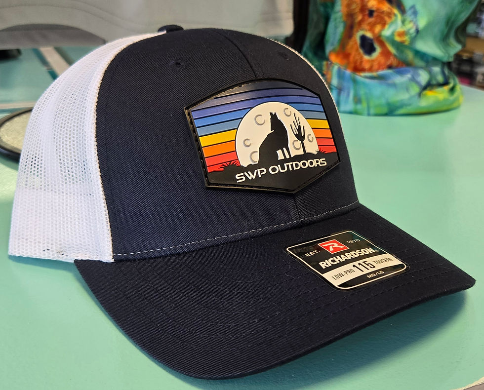 Thumbnail: HOWL AT THE MOON - VINYL PATCH CAPS